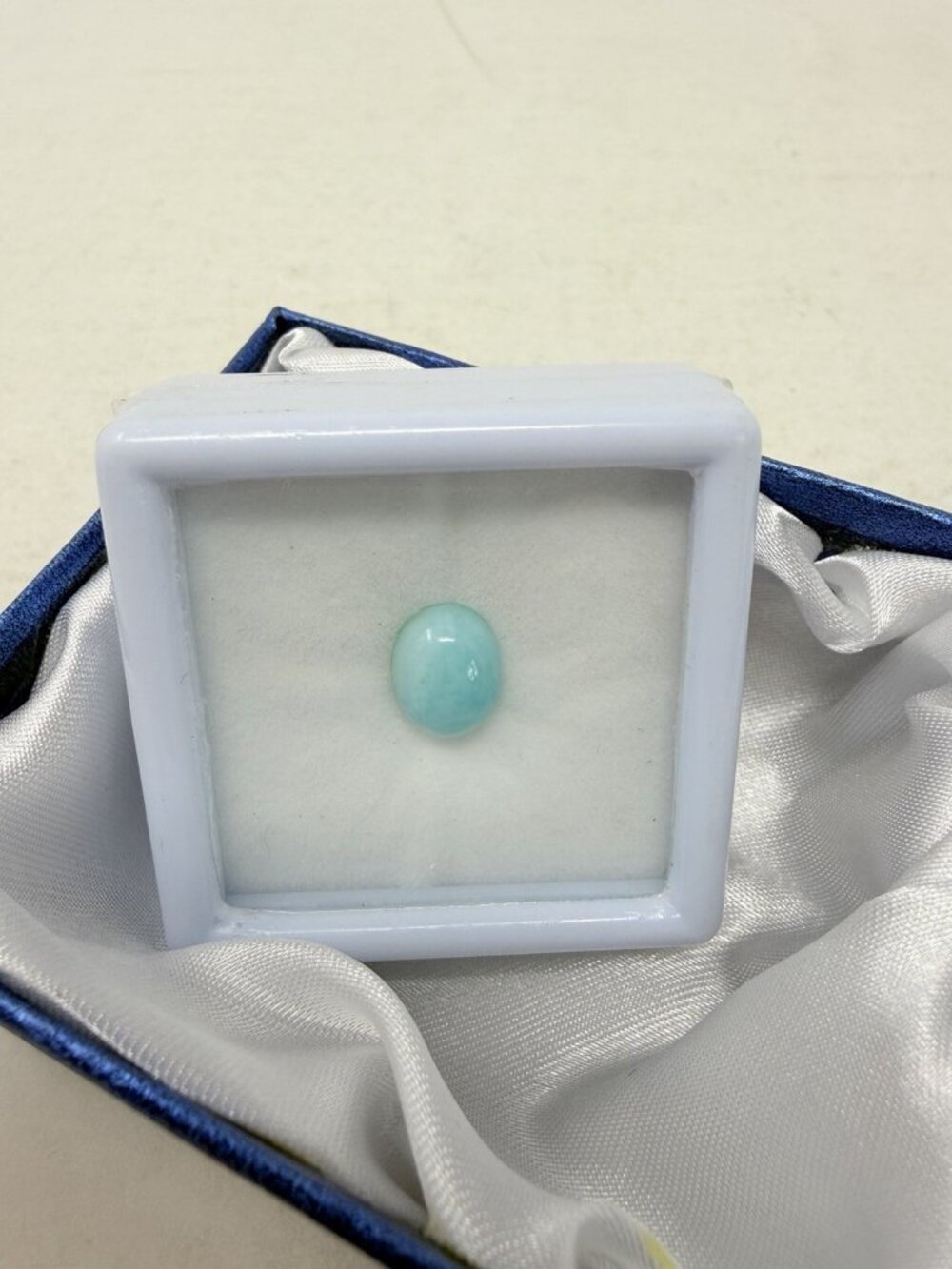 Shop LC Blue Larimar Oval Shaped 10x8 mm Loose Gemstone for Jewelry Making 5562